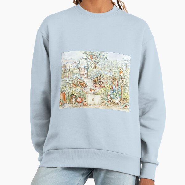 Beatrix Potter Storybook Characters in Garden - Adult & Kids T-Shirts, Sweatshirts & Hoodies apparel design preview 1