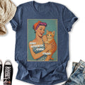Retro Crazy Cat Lady - Adult & Kids T-Shirts, Sweatshirts & Hoodies apparel design preview 1