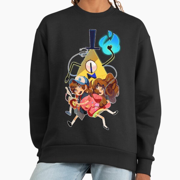 Dipper Mabel and Bill Cipher - Adult & Kids T-Shirts, Sweatshirts & Hoodies apparel design preview 1