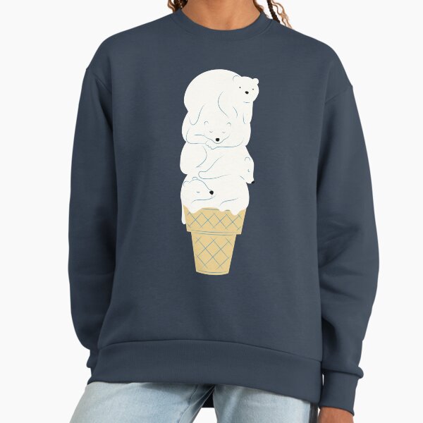 Polar Bear Ice Cream - Adult & Kids T-Shirts, Sweatshirts & Hoodies apparel design preview 1