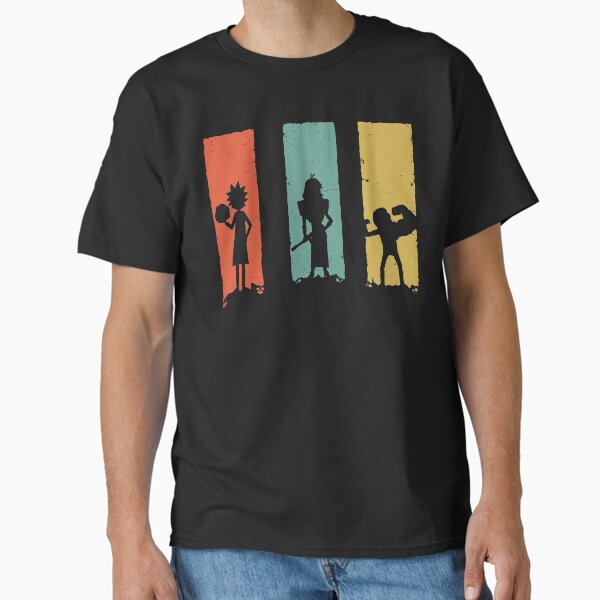 Vintage Rickmancing Trio - Adult & Kids T-Shirts, Sweatshirts & Hoodies apparel design preview 1