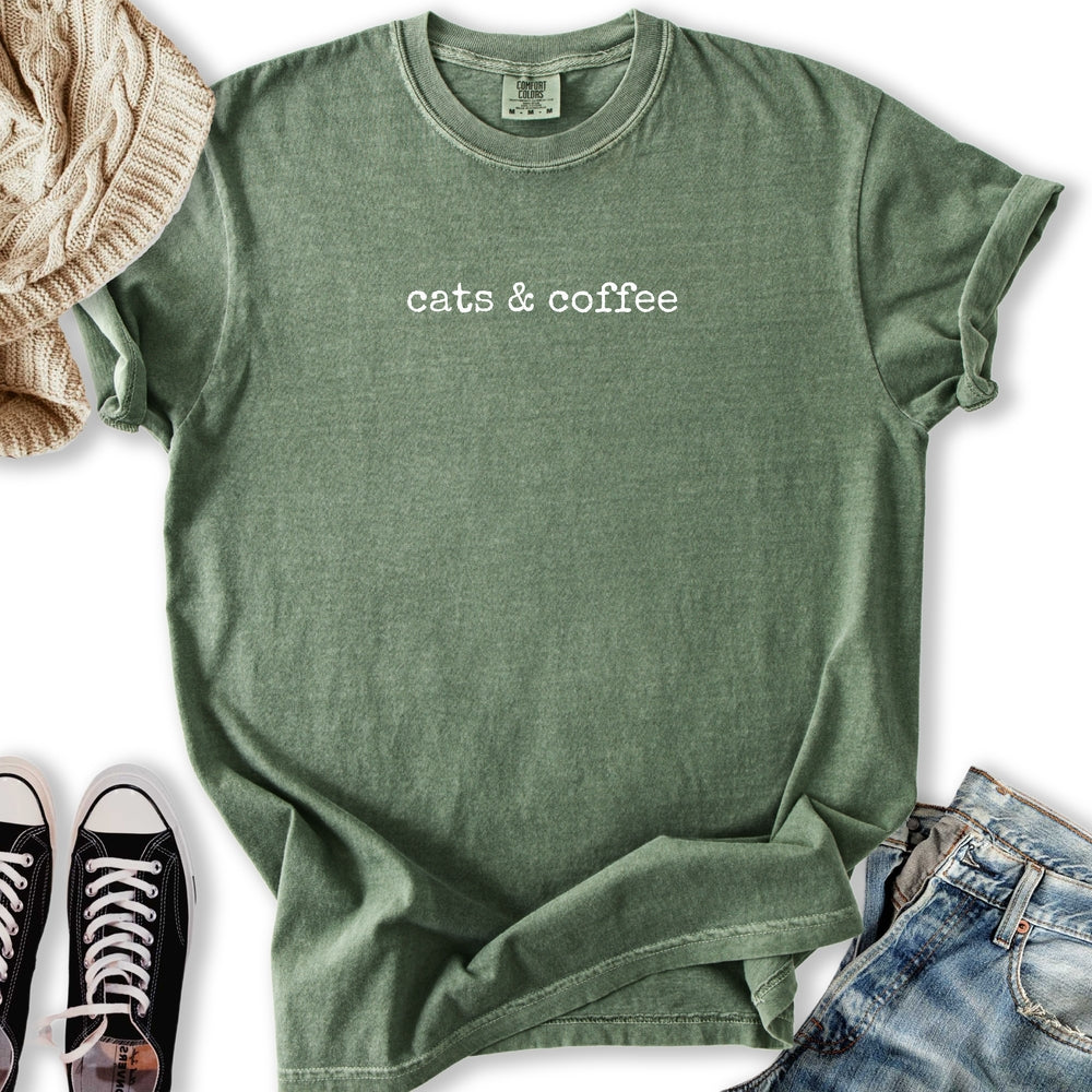 Cats Coffee - Adult & Kids T-Shirts, Sweatshirts & Hoodies apparel design preview 1