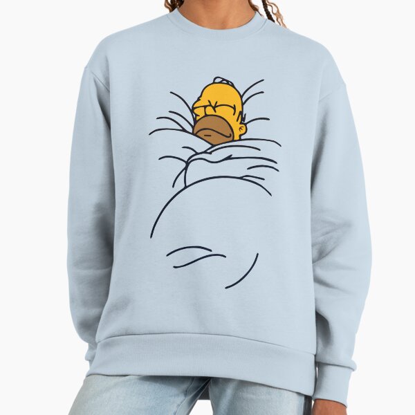 Homer tucked in sleeping - Adult & Kids T-Shirts, Sweatshirts & Hoodies apparel design preview 1