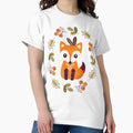 Little Red Fox with Autumn Berries - Adult & Kids T-Shirts, Sweatshirts & Hoodies apparel design preview 1