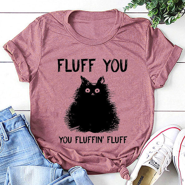 Fluff You Print Women Slogan - Adult & Kids T-Shirts, Sweatshirts & Hoodies apparel design preview 3