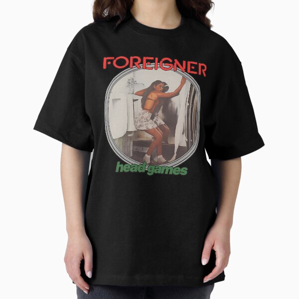 Foreigner Head Games Cover Circle - Adult & Kids T-Shirts, Sweatshirts & Hoodies apparel design preview 1