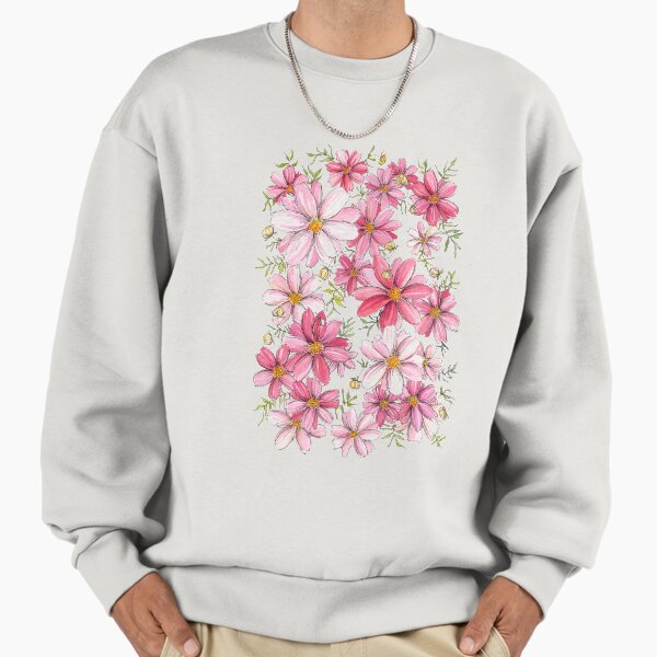 Pink Floral Pattern - Adult & Kids T-Shirts, Sweatshirts & Hoodies apparel design preview 1