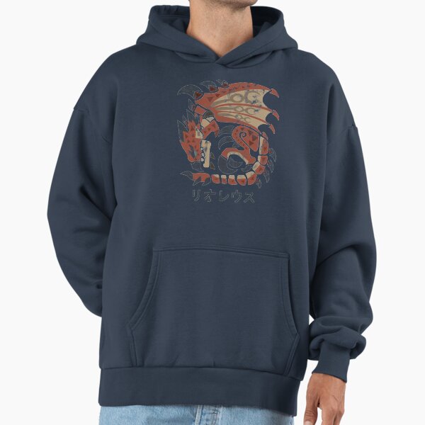 Monster Hunter World Rathalos Kanji Icon - Adult & Kids T-Shirts, Sweatshirts & Hoodies apparel design preview 1