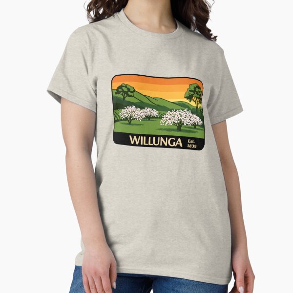Willunga Retro Design South Australia - Adult & Kids T-Shirts, Sweatshirts & Hoodies apparel design preview 1