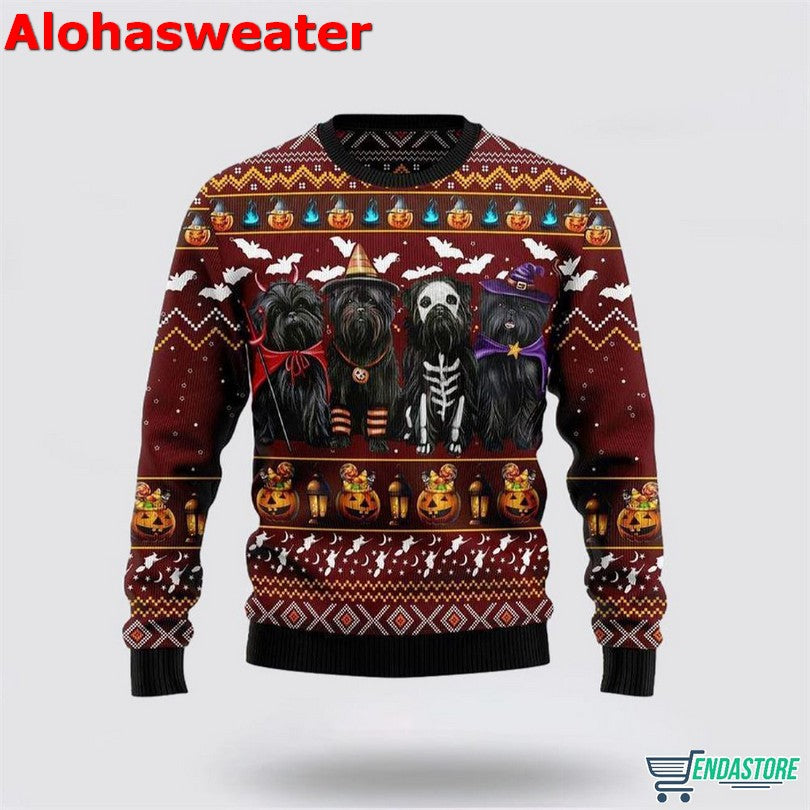 Aalanche Hockey Grnch Ugly Christmas Sweater product image 5