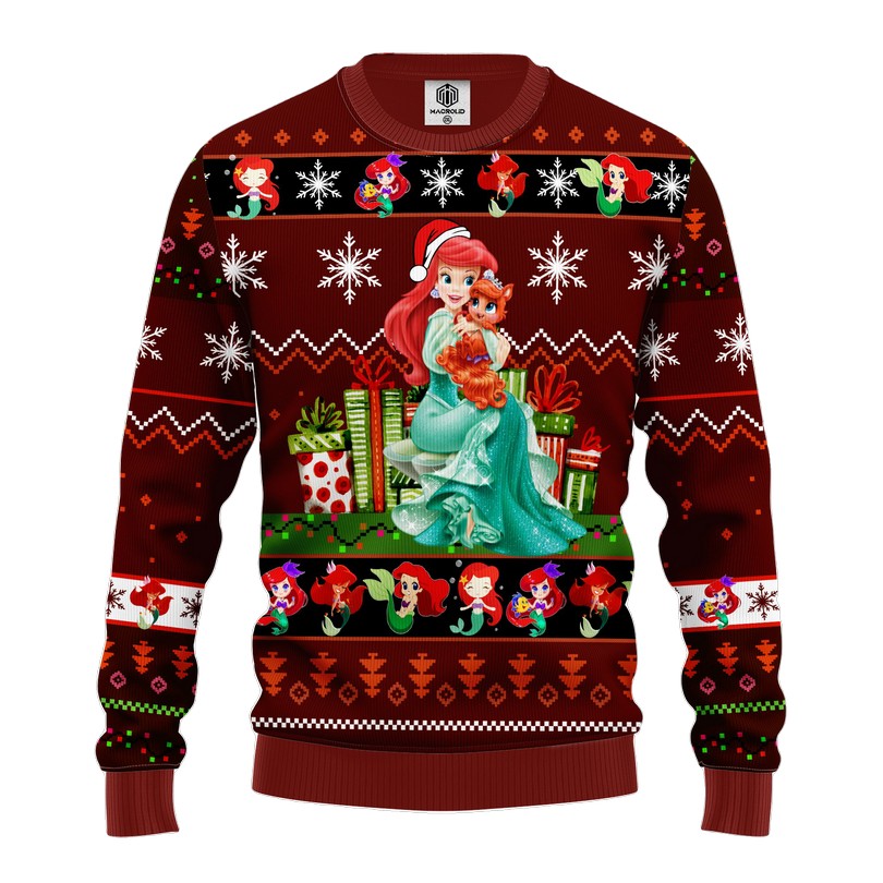Airel Mermaid ugly Christmas sweater product image