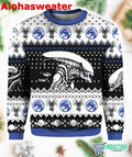 Alien Movie Xenomorph Ugly Christmas Sweater product image