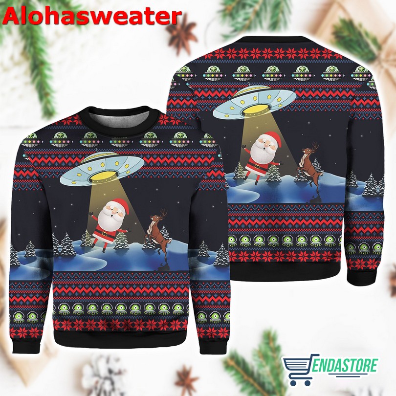 Alien Movie Xenomorph Ugly Christmas Sweater product image 4