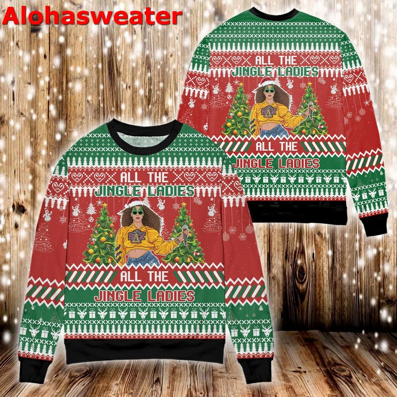 All the jingle ladies Christmas sweater product image