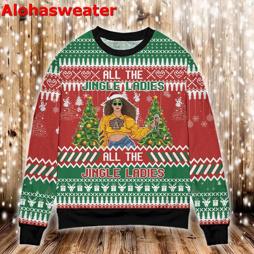All the jingle ladies Christmas sweater product image 2