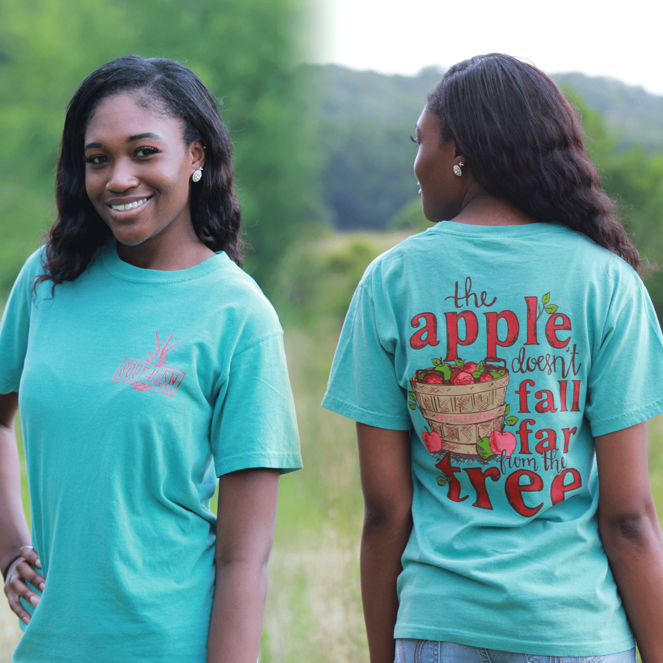 Sale Southernology Apple Tree Comfort Colors - Adult & Kids T-Shirts, Sweatshirts & Hoodies apparel design preview 2