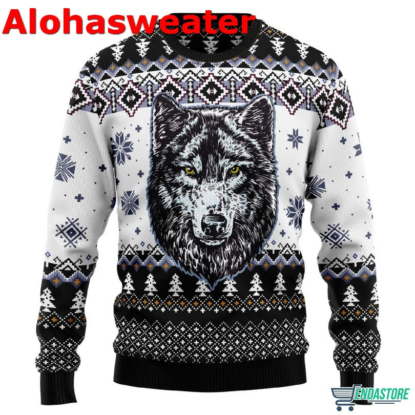 Awesome Patchwork Ugly Christmas Sweater product image 4