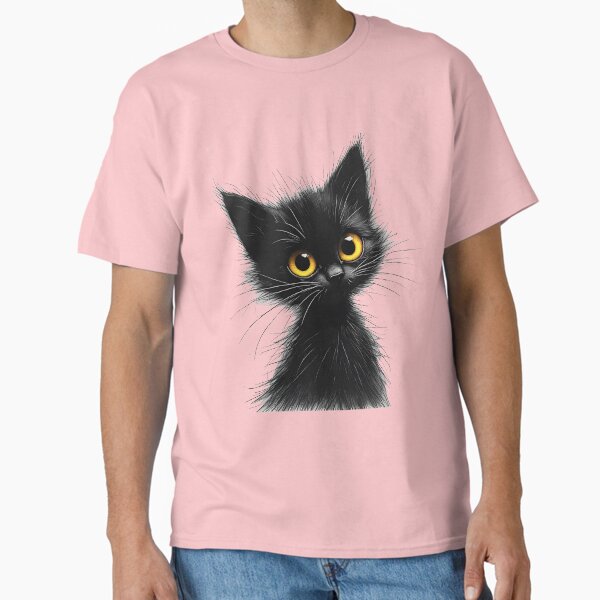 Black Cat Kitten Muffin - Adult & Kids T-Shirts, Sweatshirts & Hoodies apparel design preview 1