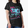 Vintage Ski Outfit 80s 90s Retro Sports Crewneck - Adult & Kids T-Shirts, Sweatshirts & Hoodies apparel design preview 1