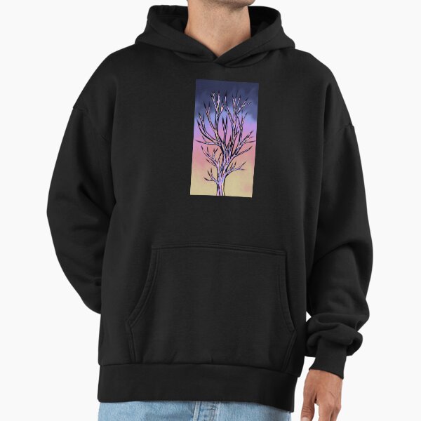Pastel Painted Sunset Tree - Adult & Kids T-Shirts, Sweatshirts & Hoodies apparel design preview 1