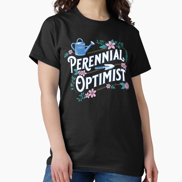 Perennial Optimist - Adult & Kids T-Shirts, Sweatshirts & Hoodies apparel design preview 1