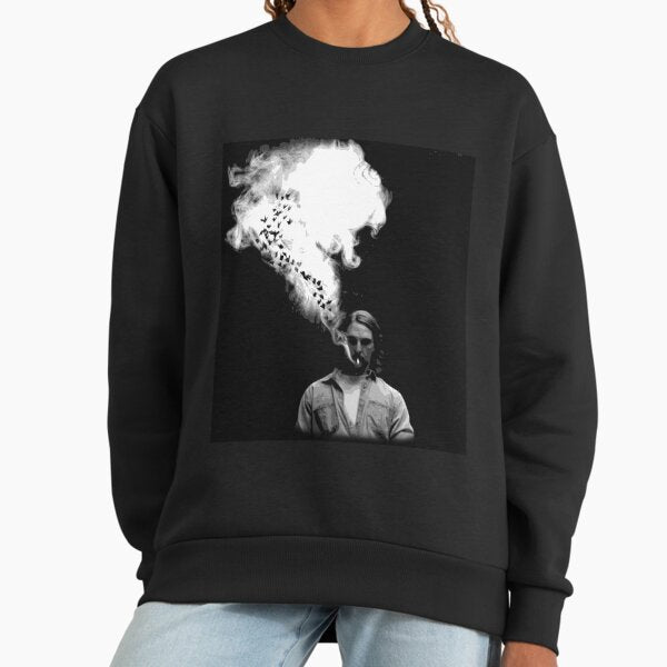 Rustin Cohle from True Detective Smoking a Cigarette - Adult & Kids T-Shirts, Sweatshirts & Hoodies apparel design preview 1