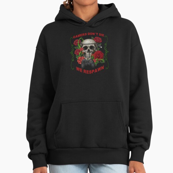Gamer's don't die - Adult & Kids T-Shirts, Sweatshirts & Hoodies apparel design preview 1