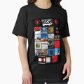 All Album Posters Rushband Completed - Adult & Kids T-Shirts, Sweatshirts & Hoodies apparel design preview 1