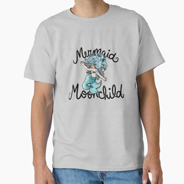 Mermaid Moonchild - Adult & Kids T-Shirts, Sweatshirts & Hoodies apparel design preview 1