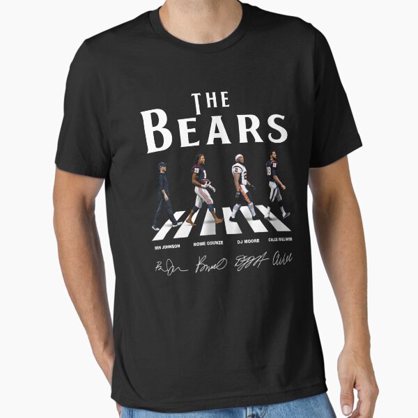 Chicago Bears Abbey Road Signatures Football Ben - Adult & Kids T-Shirts, Sweatshirts & Hoodies apparel design preview 1