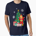 SuperTed Around The Christmas Tree - Adult & Kids T-Shirts, Sweatshirts & Hoodies apparel design preview 1