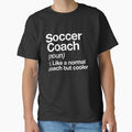 Soccer Coach Funny Definition Trainer Gift Design - Adult & Kids T-Shirts, Sweatshirts & Hoodies apparel design preview 1