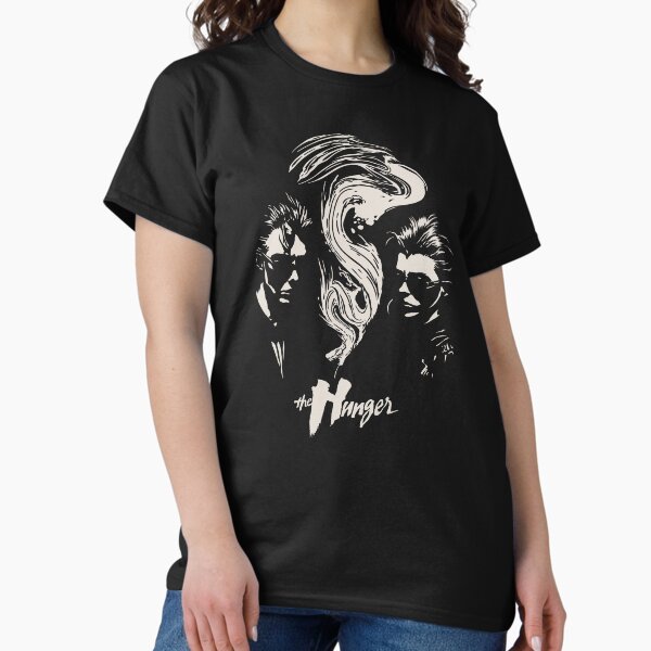 The Hunger 80s vampire movie white - Adult & Kids T-Shirts, Sweatshirts & Hoodies apparel design preview 1
