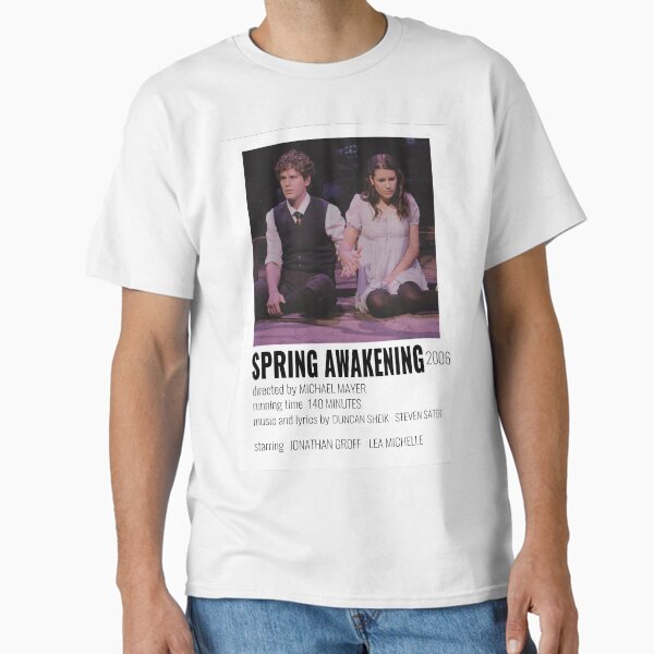 Spring Awakening Musical Poster - Adult & Kids T-Shirts, Sweatshirts & Hoodies apparel design preview 1