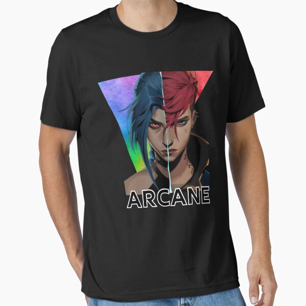 Arcane Vi and Jinx - Adult & Kids T-Shirts, Sweatshirts & Hoodies apparel design preview 1