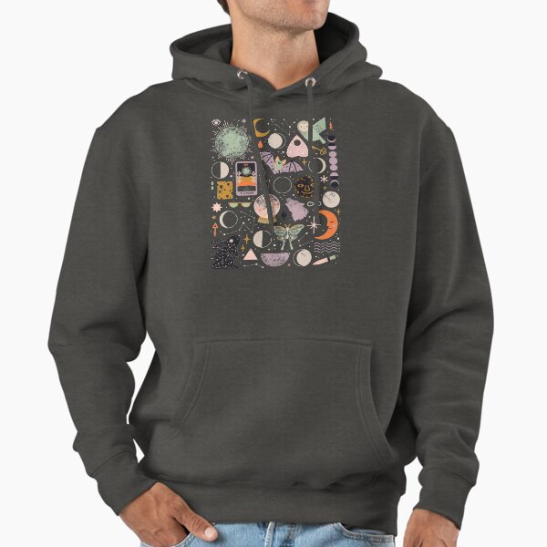 Lunar Pattern: Blue Moon - Adult & Kids T-Shirts, Sweatshirts & Hoodies apparel design preview 1