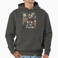Lunar Pattern: Blue Moon - Adult & Kids T-Shirts, Sweatshirts & Hoodies apparel design preview 1