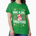 Have a Jolli Christmas Pixelated - Adult & Kids T-Shirts, Sweatshirts & Hoodies apparel design preview 1