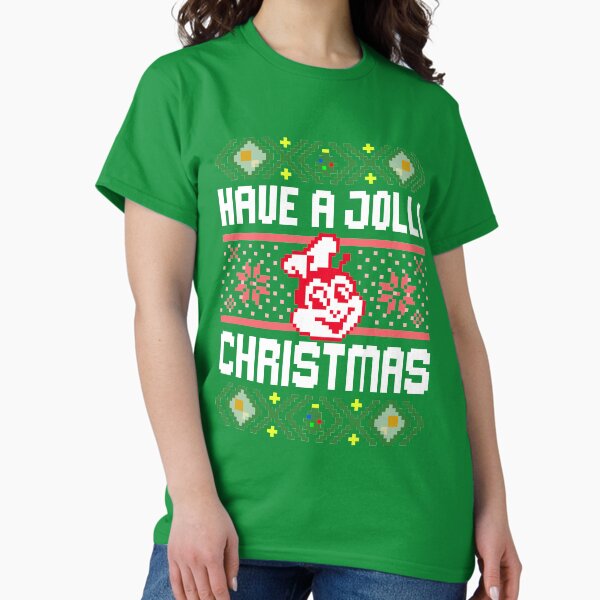 Have a Jolli Christmas Pixelated - Adult & Kids T-Shirts, Sweatshirts & Hoodies apparel design preview 1