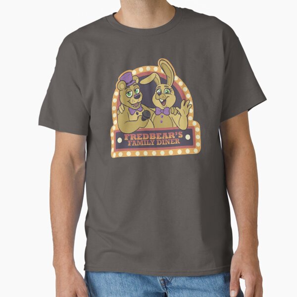 WORN DOWN FREDBEAR'S FAMILY DINER - Adult & Kids T-Shirts, Sweatshirts & Hoodies apparel design preview 1