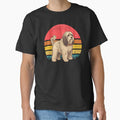 Tibetan Terrier Vintage Retro Sunset - Adult & Kids T-Shirts, Sweatshirts & Hoodies apparel design preview 1