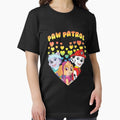 Dogs And Friends Patrol Hearts Group - Adult & Kids T-Shirts, Sweatshirts & Hoodies apparel design preview 1