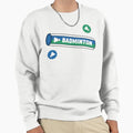 I love Badminton - Adult & Kids T-Shirts, Sweatshirts & Hoodies apparel design preview 1