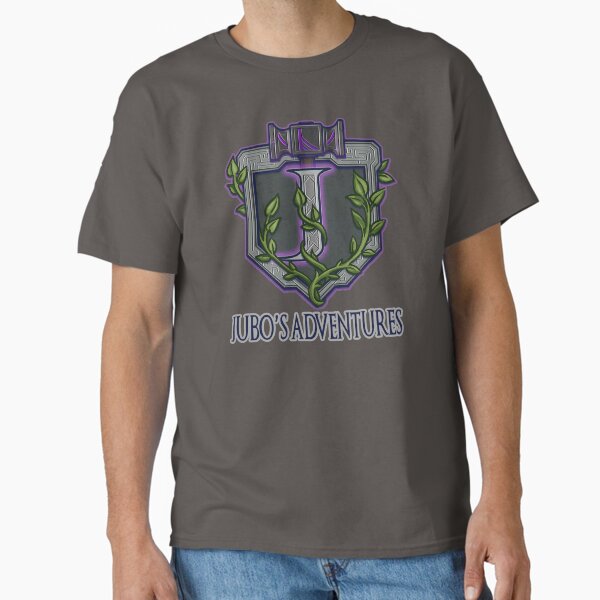 Jubo's Adventures Crest (text) - Adult & Kids T-Shirts, Sweatshirts & Hoodies apparel design preview 1