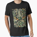Vintage Inspired Flower Botanical Chart - Adult & Kids T-Shirts, Sweatshirts & Hoodies apparel design preview 1