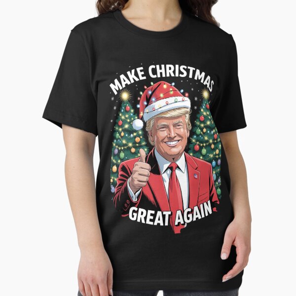 Trump Make Christmas Great Again Ugly Sweater Xmas - Adult & Kids T-Shirts, Sweatshirts & Hoodies apparel design preview 1