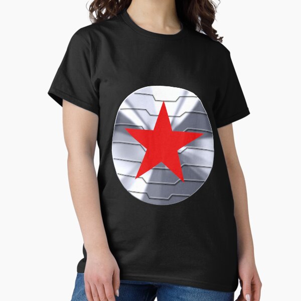 Winter Soldier Shield Chrome - Adult & Kids T-Shirts, Sweatshirts & Hoodies apparel design preview 1