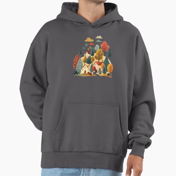 Autumn Folk Art Items Bundle Forest - Adult & Kids T-Shirts, Sweatshirts & Hoodies apparel design preview 1