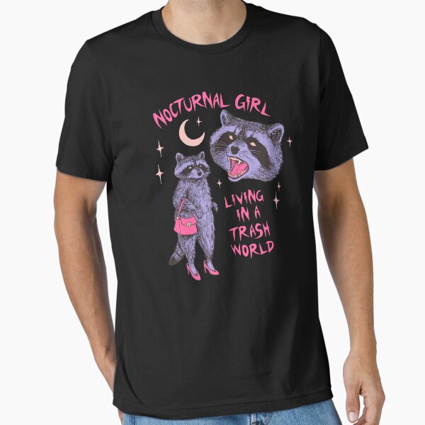 Nocturnal Girl - Adult & Kids T-Shirts, Sweatshirts & Hoodies apparel design preview 1