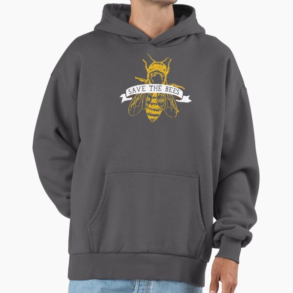 Save The Bees! (Dark) - Adult & Kids T-Shirts, Sweatshirts & Hoodies apparel design preview 1